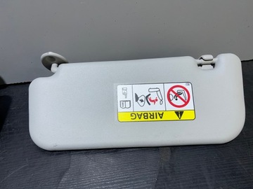 TOYOTA AURIS II 2 E18 СОЛНЦЕЗАЩИТНИК ЛЕВЫЙ ПРАВЫЙ