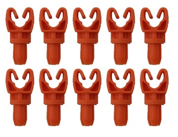10x Mocowanie przewodów hamulcowych - pojedyncze - 4,75 - 4,8mm