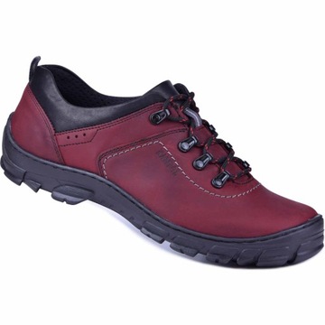 Buty trekkingowe męskie skórzane polskie skóra 43