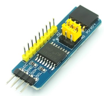 Moduł PCF8574 I2C ekspander wyprowadzeń