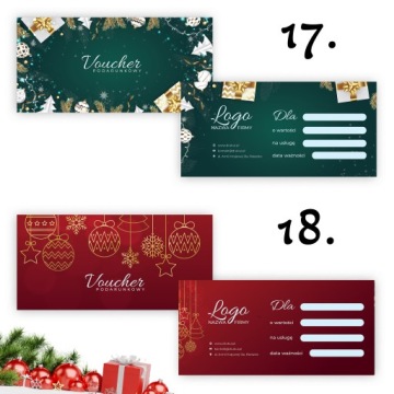 РОЖДЕСТВЕНСКИЙ ВАУЧЕР CREATOR DL ДЕШЕВО 100 ШТ.