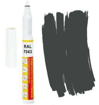 Kanten FIX RAL 7043 szary ciemny Pisak retuszerski