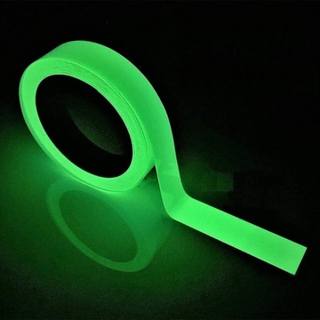 Люминесцентная лента светящаяся в темноте 3м.