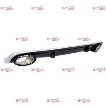 DIFUZOR ZADNÍ Z KONCOVKA VÝFUKOVÝ AUDI A7 (4G) SPORTBACK 2011 - 2014 TYP RS7