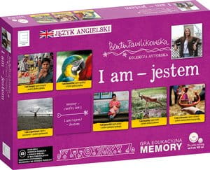 GRA EDUKACYJNA MEMORY JĘZYKOWE I AM JESTEM