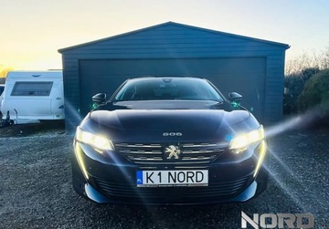 Peugeot 508 II Sedan 1.5 BlueHDI 130KM 2019 Peugeot 508 Bezwypadkowy, FV23, KredytowanieLeasing, Automat, Allure, gw.1, zdjęcie 3