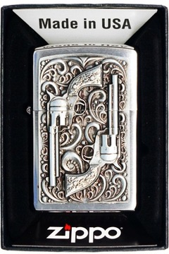 ZAPALNICZKA ZIPPO REVOLVER EMBLEM 7446
