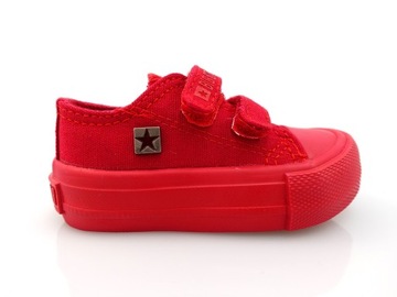 DZIECIĘCE TRAMPKI BIG STAR JJ374041 CZERWONE 17