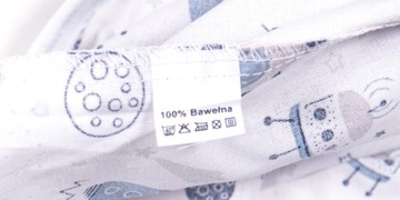 Простынь на резинке 80х180 см 100% хлопок POLISH малое пространство