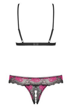 Комплект кружевного нижнего белья OBSESSIVE Tulia S M