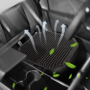 Чехол на сиденье автомобиля Деревянная подушка на сиденье с бусинами