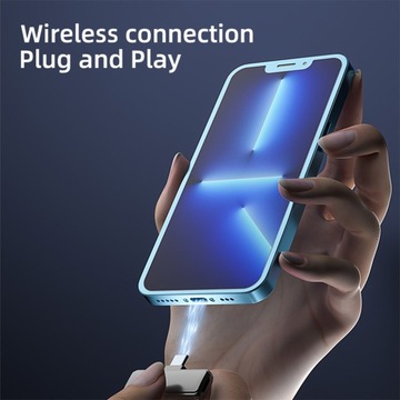 Мини-беспроводной петличный микрофон для мобильных устройств