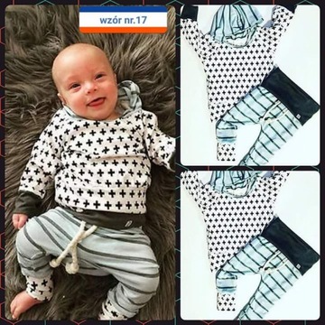 Dresik dres dziecięcy niemowlęcy dla chłopca bluza spodnie 68 74 sell4kids