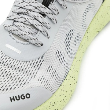 Buty męskie sportowe HUGO BOSS letnie szare r. 42