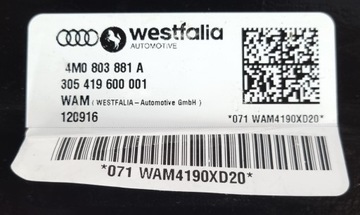 NOSNÍK HÁK TAŽENÍ USA AUDI Q7 4M 4M0803881A