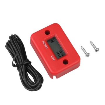 Цифровой ЖК-счетчик часов, счетчик времени для мотоцикла