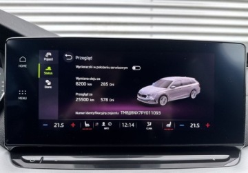 Skoda Octavia IV Kombi 2.0 TDI 150KM 2022 Skoda Octavia 2.0TDI 150KM Style DSG Matrix HAK Virtual Kessy 4Podgrzew.Fo, zdjęcie 33