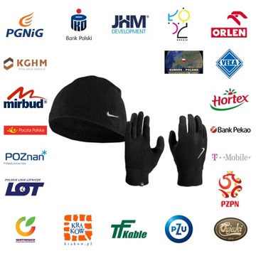 Rękawiczki męskie i czapka Nike Dri-Fit Fleece