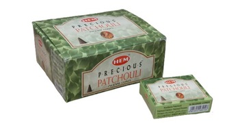 KADZIDEŁKA STOŻKOWE PACZULA PATCHOULI HEM 120 szt.