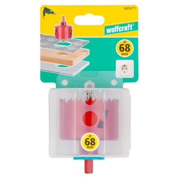 КОРОНОЧНАЯ ПИЛА WOLFCRAFT 100 мм BiM ДЛЯ ДЕРЕВА WF5493000