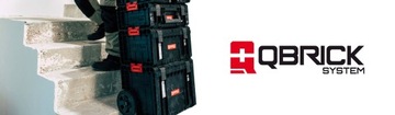 SKRZYNIA NARZĘDZIOWA skrzynka MODUŁOWA NA KÓŁKACH Qbrick System SET 3