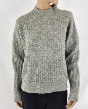 H&M SWETER WEŁNA MOHER 38 M