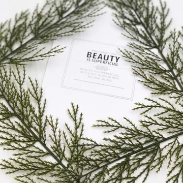 GAŁĄZKA ASPARAGUS DO STROIKA REALISTYCZNA CHOINKA SZTUCZNA DEKORACJA 3 SZT