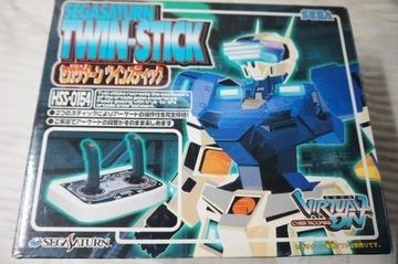 Kontroler SEGA SATURN Twin-STICK + GRA Cyber Troopers HSS-0154