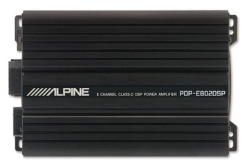 ALPINE PDP-E802DSP УСИЛИТЕЛЬ СО ЗВУКОВЫМ ПРОЦЕССОРОМ 8x100 Вт RMS WiFi ОПТИЧЕСКИЙ