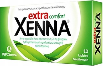 XENNA Extra Comfort na zaparcia 10 tabletek
