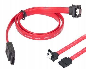 Kabel kątowy SATA III 40cm do dysku twardego HDD SSD