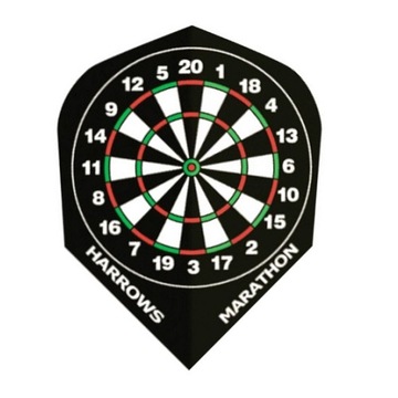 PIÓRKA DO DARTA HARROWS MARATHON DARTBOARD TARCZA