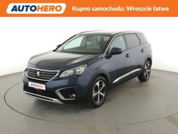 Peugeot 5008 II Crossover 1.5 BlueHDI 130KM 2019 Peugeot 5008 automat jasna tapicerka półskóry