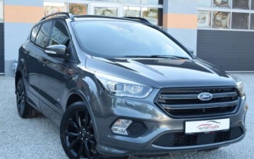 Ford Kuga II SUV Facelifting 2.0 TDCi 180KM 2017 Ford Kuga 2.0 TDCI 180P AWD ST-Line PowerShif Fuul Ledy Kamera Lopatki, zdjęcie 2