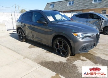 Alfa Romeo Stelvio 2022 Alfa Romeo Stelvio 2022r., Veloce Ti Awd, 2L, od ubezpieczalni 2.0 Benzyna