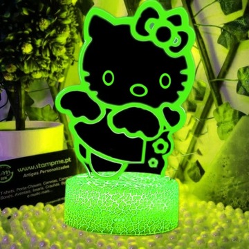 3D светодиодный USB-ночник в подарок Hello Kitty