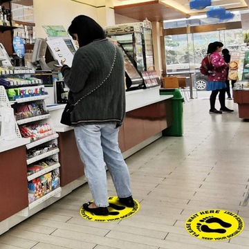 НАБОР НАКЛЕЙКОВ БЕЗОПАСНОСТИ 8 ШТ.