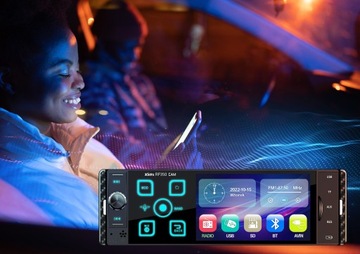 1DIN автомагнитола, камера заднего вида Xblitz RF350