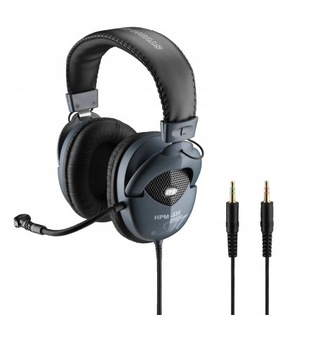 JTS HPM-535 - SŁUCHAWKI STUDYJNE Z MIKROFONEM