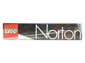 LEGO Hobby 393 Motocykl Norton MISB 1976