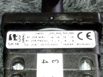 Переключатель 0--8 Sherman Eurotec Weldman Mars 160-230 LW12-16/4 ПОЛЬСКИЙ