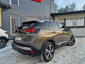Peugeot 3008 II Crossover 1.2 PureTech 130KM 2017 Peugeot 3008 GT Line Full Ledy Pół-Skóry, zdjęcie 16