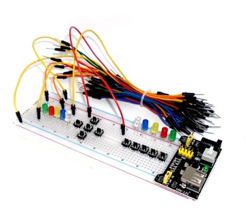 Прототип макета перемычки блока питания электронных компонентов