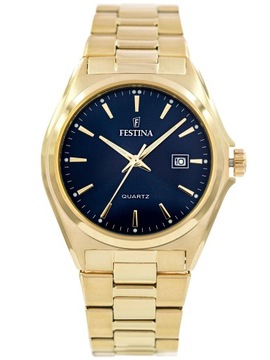 Złoty zegarek Festina na bransolecie F20555/4