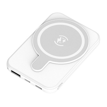 Mini Magnetic Power Bank Bezprzewodowe szybkie ładowanie