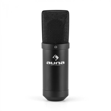 Конденсаторный USB-микрофон Auna MIC-900B-LED