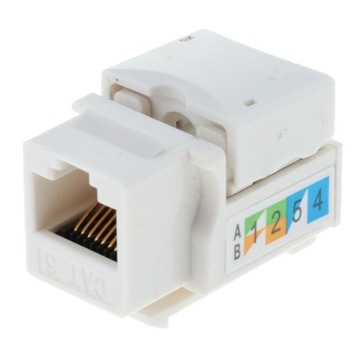 4x10шт CAT6 Keystone Jack Модуль сетевого разъема Enternet-модуль