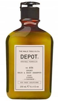 DEPOT 606 SPORT MĘSKI SZAMPON DO WŁOSÓW CIAŁA 250