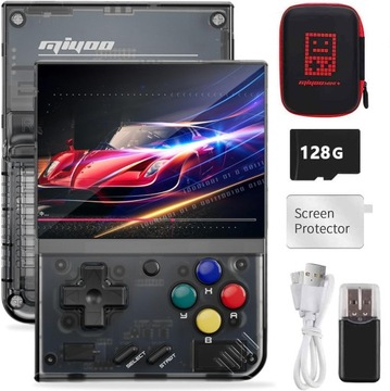 ПОРТАТИВНАЯ ИГРОВАЯ КОНСОЛЬ MIYOO MINI PLUS НА 15 000 ИГР + TF-КАРТА 128 ГБ