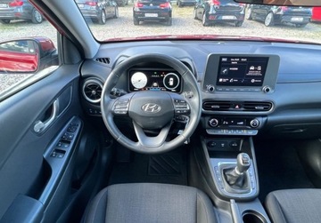 Hyundai Kona I Crossover Facelifting 1.0 T-GDI 120KM 2021 Hyundai Kona 1.0T-GDI 120KM Klimatronik Navi Led Virtual Stan Bdb ZAREJEST, zdjęcie 16